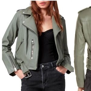AllSaints Balfern Leather Jacket